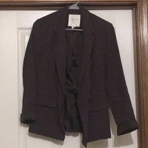 Dark gray blazer